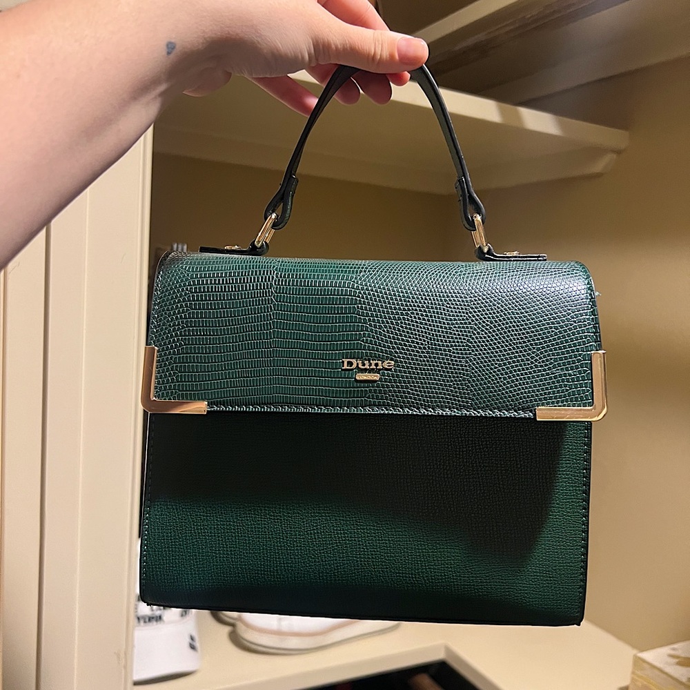 Dune London Forest Green Purse